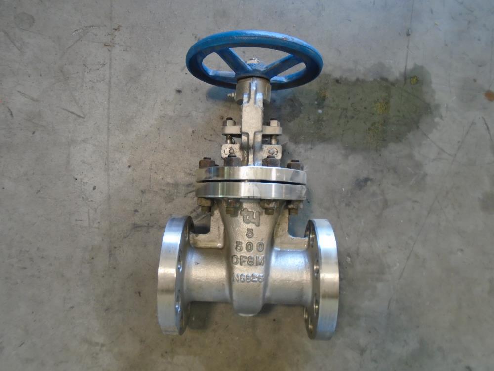 TY 3" 300# CF8M Gate Valve 201RF-CF8M-12